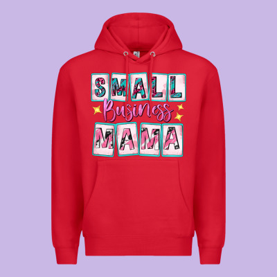 Small Business Mama Premium Hoodie Designed By Texasbilliewilder