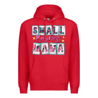 Red small business mama Premium Hoodie - texasbilliewilder