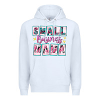 White small business mama Premium Hoodie - texasbilliewilder