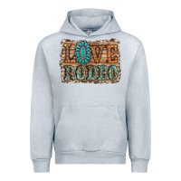 Heather Grey love rodeo gemstone Urban Hoodie - RanaPortraitStore