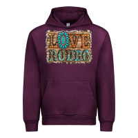 Mauve Wine love rodeo gemstone Urban Hoodie - RanaPortraitStore