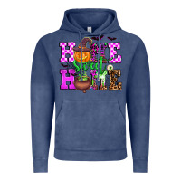 Vintage Denim halloween home sweet home Vintage Hoodie - AdoDesignShop