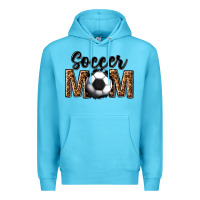 Ocean Blue soccer mom Premium Hoodie - texasbilliewilder