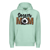 Seafoam soccer mom Premium Hoodie - texasbilliewilder