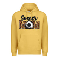 Antique Gold soccer mom Premium Hoodie - texasbilliewilder