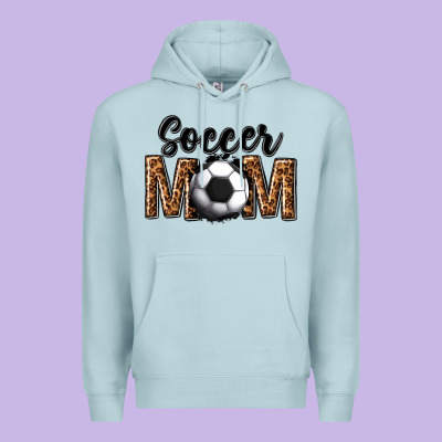 Soccer Mom Premium Hoodie Designed By Texasbilliewilder