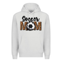 Dove Grey soccer mom Premium Hoodie - texasbilliewilder
