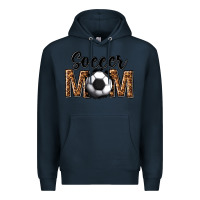 Navy soccer mom Premium Hoodie - texasbilliewilder
