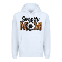White soccer mom Premium Hoodie - texasbilliewilder