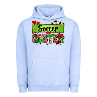 Pigment Grape Ice soccer sister with leopard Urban Hoodie - Zillion Design Studio