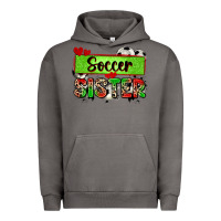 Pigment Tornado soccer sister with leopard Urban Hoodie - Zillion Design Studio