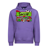 Tulip soccer sister with leopard Urban Hoodie - Zillion Design Studio