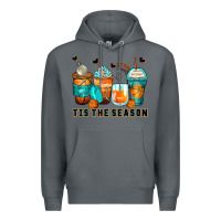 Rock tis' the season basketball coffee cups Premium Hoodie - Zillion Design Studio