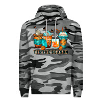 Slate Camo tis' the season basketball coffee cups Premium Hoodie - Zillion Design Studio