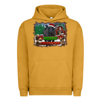 Pigment Peanut Butter merry christmas black angus cattle and farm Urban Hoodie - RanaPortraitStore