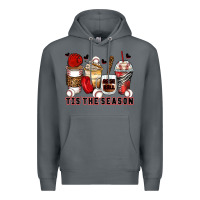 Rock tis' the season baseball coffee cups Premium Hoodie - Zillion Design Studio