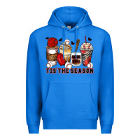 True Royal tis' the season baseball coffee cups Premium Hoodie - Zillion Design Studio
