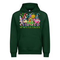 Forest Green hello summer gnome Urban Hoodie - texasbilliewilder