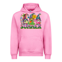 Fuchsia Pink hello summer gnome Urban Hoodie - texasbilliewilder