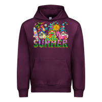 Mauve Wine hello summer gnome Urban Hoodie - texasbilliewilder