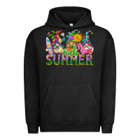 Pigment Black hello summer gnome Urban Hoodie - texasbilliewilder