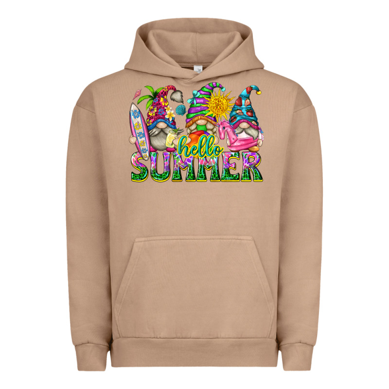 Hello Summer Gnome Urban Hoodie by texasbilliewilder | Teevron