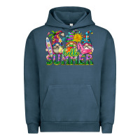 Pigment Midnight Navy hello summer gnome Urban Hoodie - texasbilliewilder