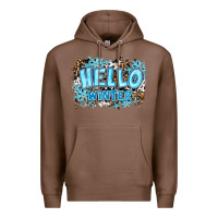 Chestnut hello winter Premium Hoodie - RanaPortraitStore