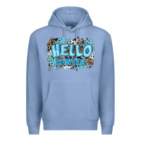 Colony Blue hello winter Premium Hoodie - RanaPortraitStore