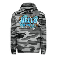 Slate Camo hello winter Premium Hoodie - RanaPortraitStore