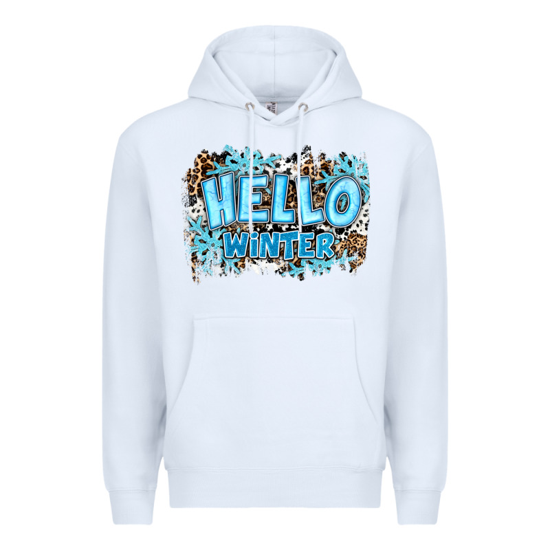 Hello Winter Premium Hoodie by RanaPortraitStore | Teevron