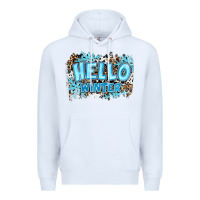 White hello winter Premium Hoodie - RanaPortraitStore