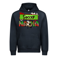 Navy soccer nana with leopard Urban Hoodie - Zillion Design Studio