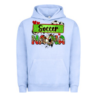 Pigment Grape Ice soccer nana with leopard Urban Hoodie - Zillion Design Studio