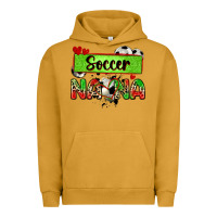 Pigment Peanut Butter soccer nana with leopard Urban Hoodie - Zillion Design Studio