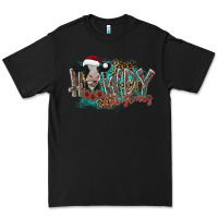 Black howdy christmas Premium Tee - CowhideDigitalArt