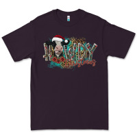 Plum howdy christmas Premium Tee - CowhideDigitalArt