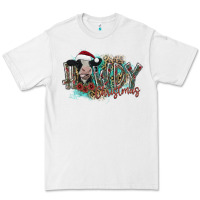 White howdy christmas Premium Tee - CowhideDigitalArt
