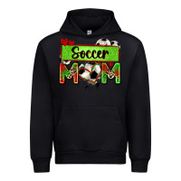 Black soccer mom with leopard Urban Hoodie - Zillion Design Studio