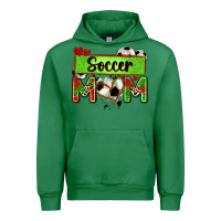Emerald soccer mom with leopard Urban Hoodie - Zillion Design Studio
