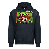 Navy soccer mom with leopard Urban Hoodie - Zillion Design Studio