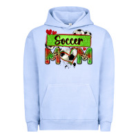 Pigment Grape Ice soccer mom with leopard Urban Hoodie - Zillion Design Studio