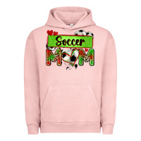 Pigment Salmon soccer mom with leopard Urban Hoodie - Zillion Design Studio