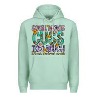 Seafoam some moms cuss too much mothers day Premium Hoodie - texasbilliewilder