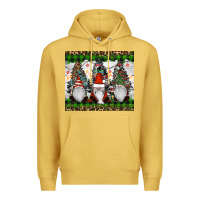 Antique Gold gnomes Christmas Premium Hoodie - RanaPortraitStore