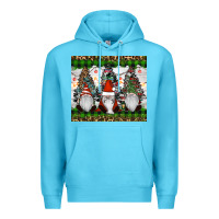 Ocean Blue gnomes Christmas Premium Hoodie - RanaPortraitStore
