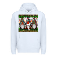 White gnomes Christmas Premium Hoodie - RanaPortraitStore