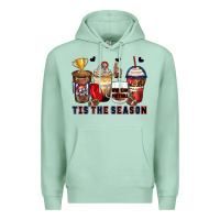 Seafoam tis' the season american football coffee cups Premium Hoodie - Zillion Design Studio