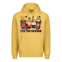 Antique Gold tis' the season american football coffee cups Premium Hoodie - Zillion Design Studio