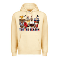 Pina Colada tis' the season american football coffee cups Premium Hoodie - Zillion Design Studio